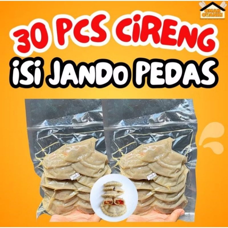 

30 Pcs Cireng Jando Pedas