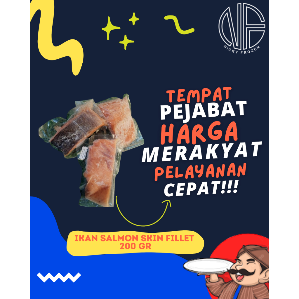 

IKAN SALMON SKIN FILLET 200 GR