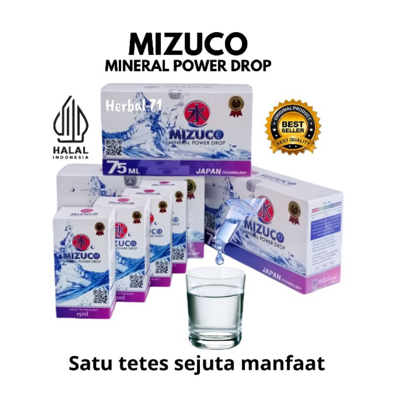 MIZUCO ORIGINAL isi 5botol