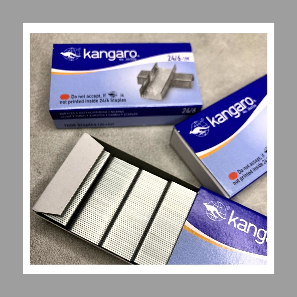 

Isi Staples No. 3 Kangaro / Isi Staples 24/6 / Isi Steker