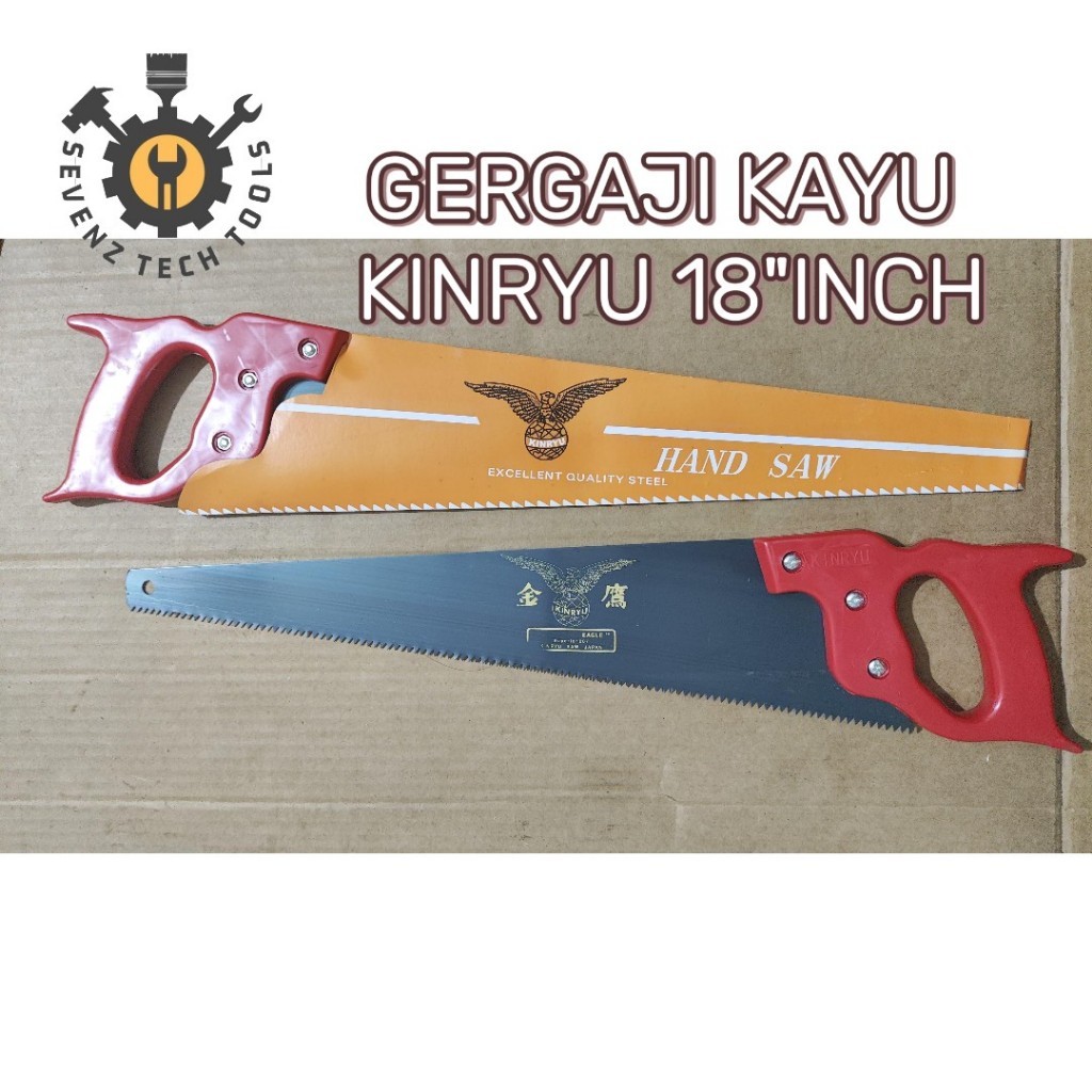 MURAH GERGAJI KAYU KINRYU 18" INCH / GERGAJI TANGAN KAYU KINRYU 18" INCH SUPER MURAH DAN EKONOMIS