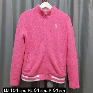 Preloved W.ANGEL Jaket Sweater, Size 95, 3 Layer, Bahan luar dari wol dan nylon. untuk cewek  wanita