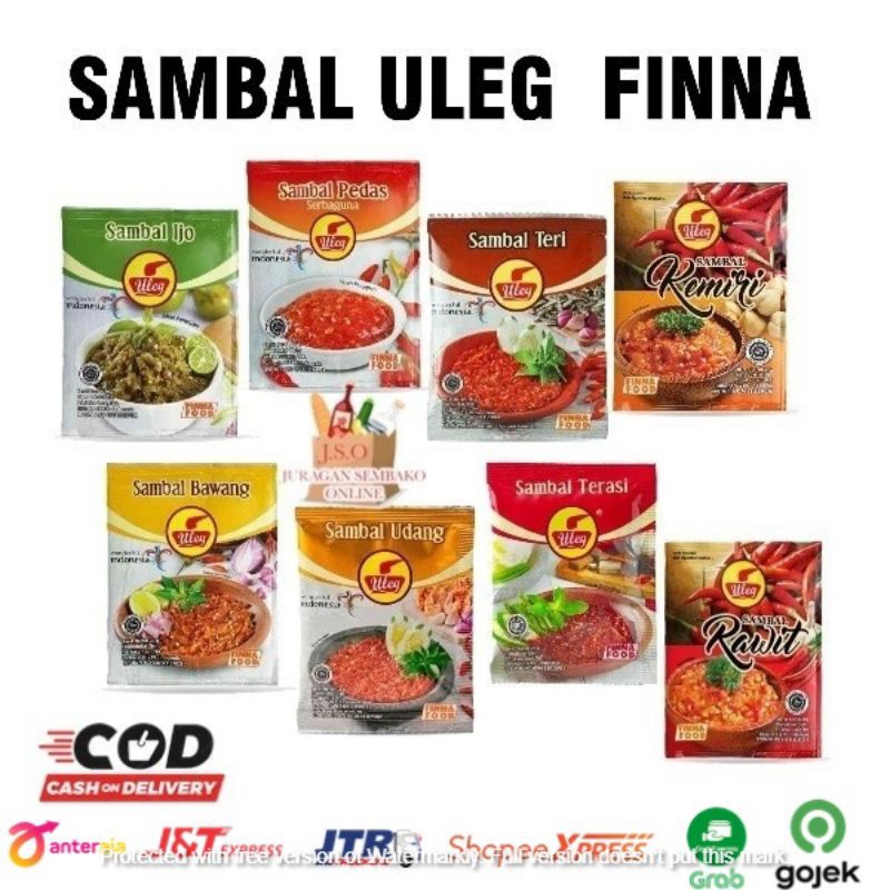 

Finna Sambel Uleg Terasi 10 sachet @18g