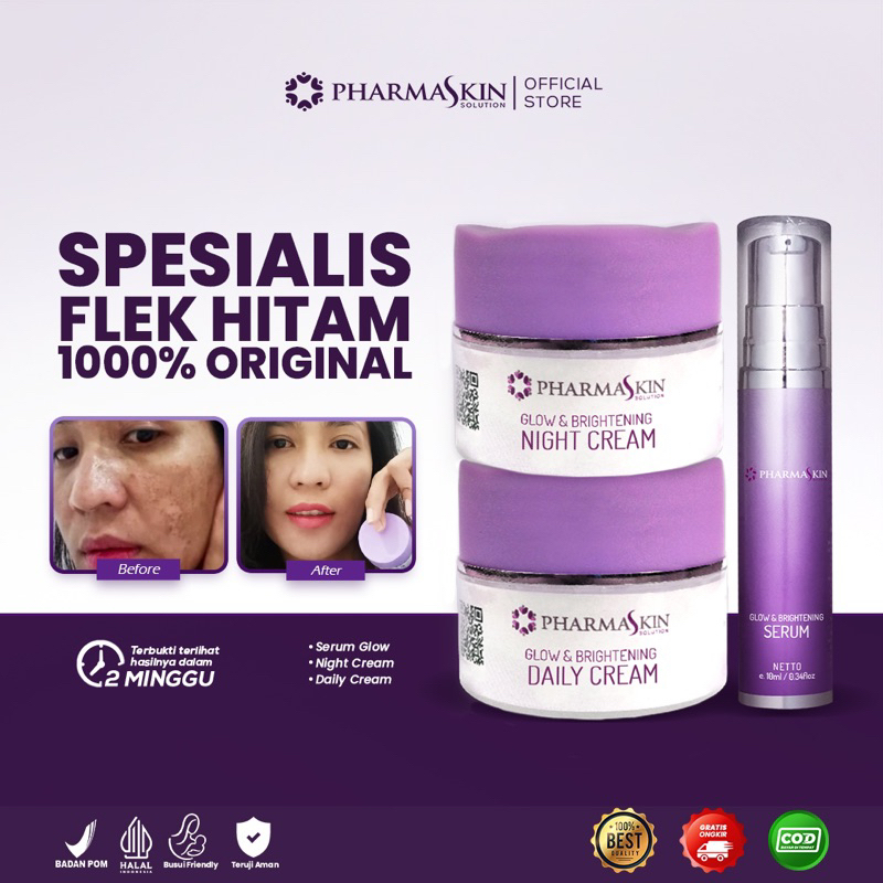Pharmaskin Cream penghilang flek hitam - INTENSIVE FLEK DAILY