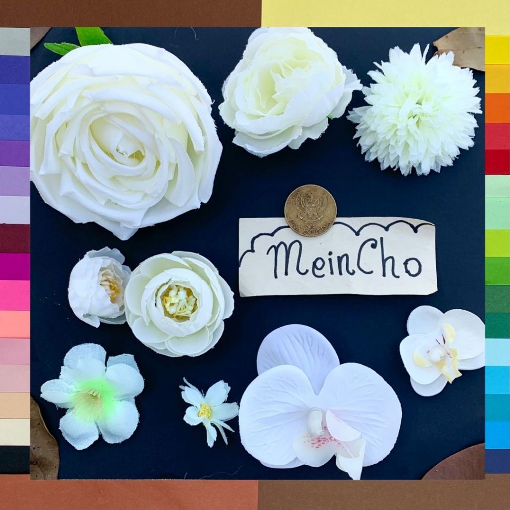 Bunga Artifisial Bunga Klobot Jagung Mahar Rustik Bunga Daisy Peony Mawar Anggrek Pom Artificial