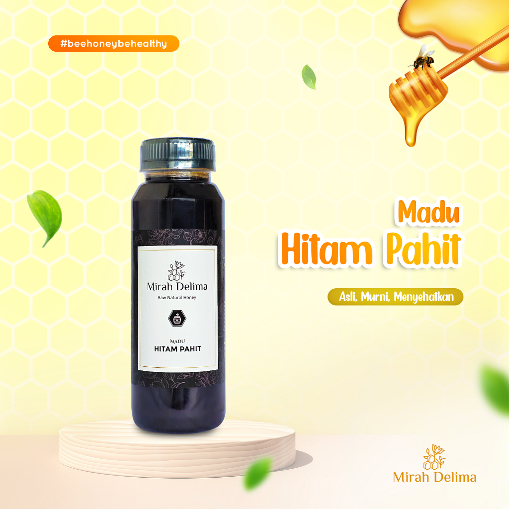 

Madu Hitam Pahit - Raw Natural Honey - 250 ml