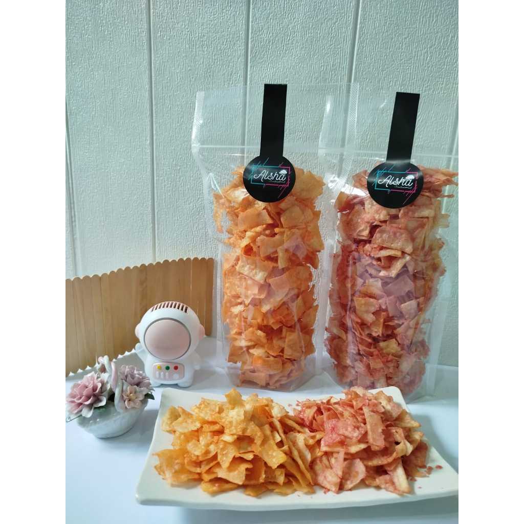 

Keripik Singkong Rasa Keju Special Home Made 250g