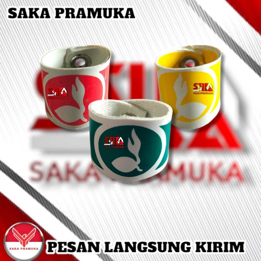 

Ring kolong kacu hasduk pramuka bahan kalep