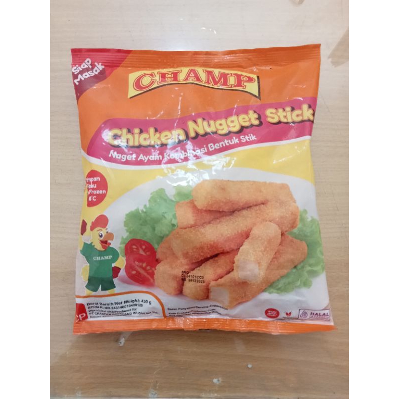 

CHAMP CHICKEN STICK 450GRAM