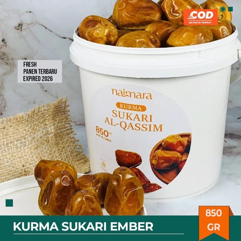 

[ READY PALEMBANG ] Kurma Sukari Ember +/- 850gr