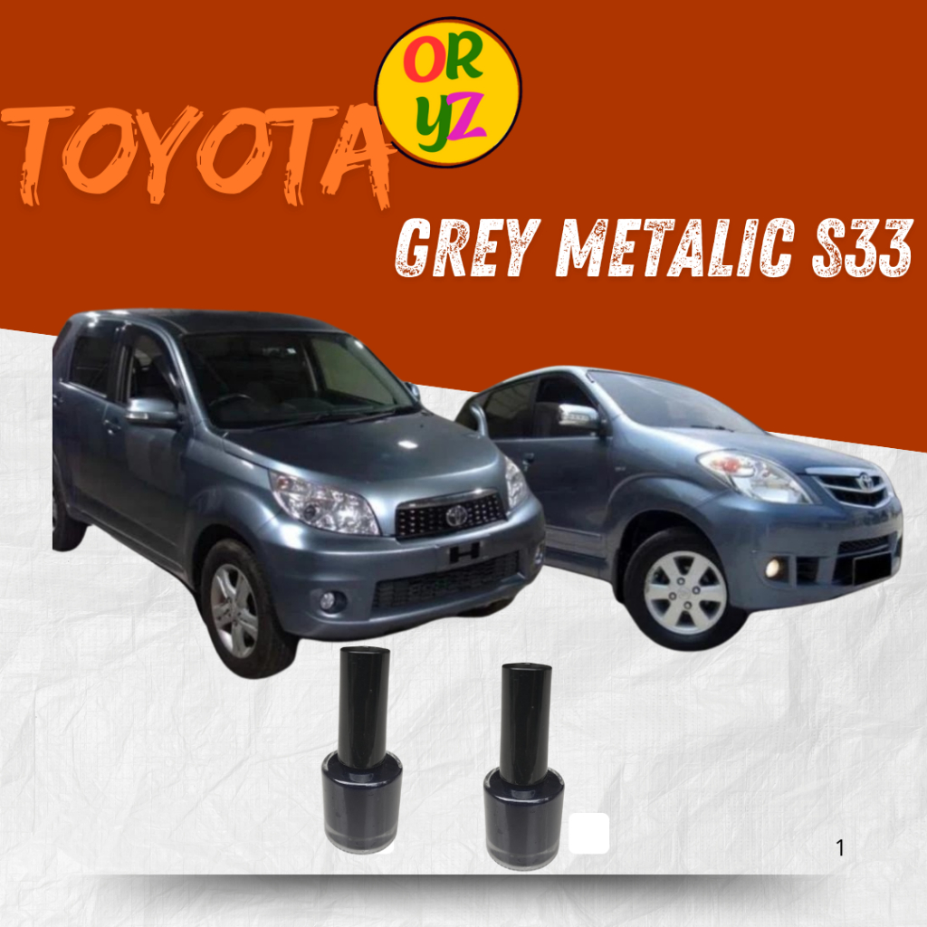 Cat Oles Grey Metalic S33 Toyota Avanza Rush Sirion Old Version Abu Metalik
