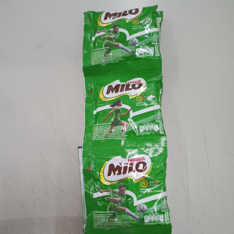 

MILO SACHET 22GRAM ISI 10PCS