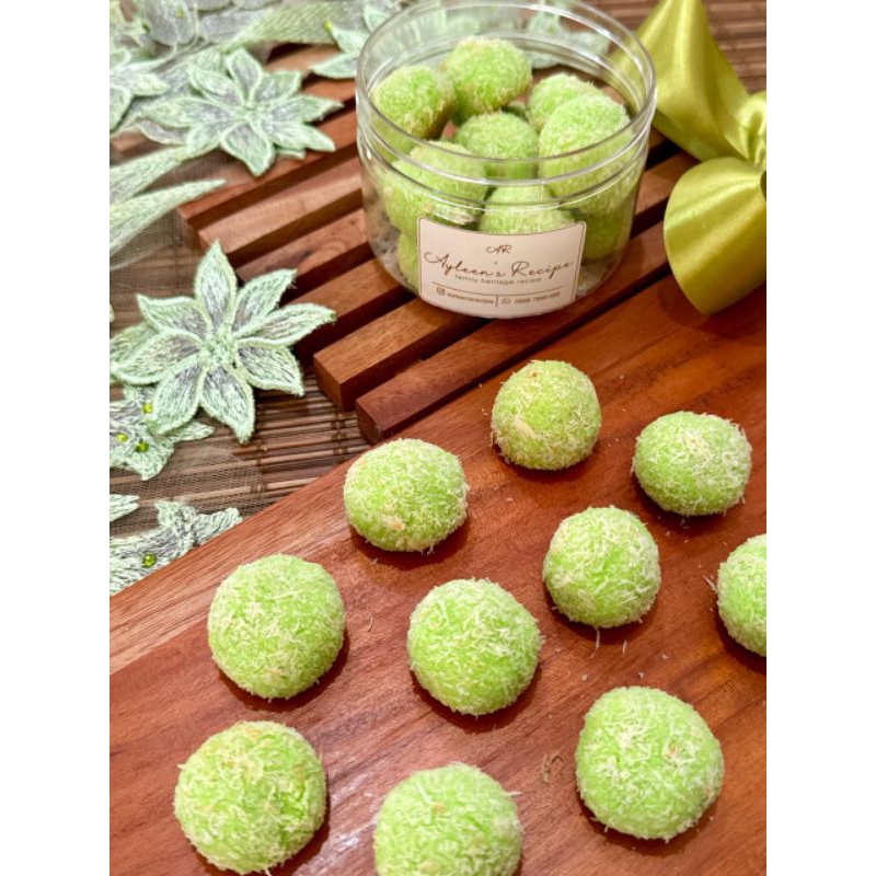 

AyleensRecipe kue kering Klepon cookies