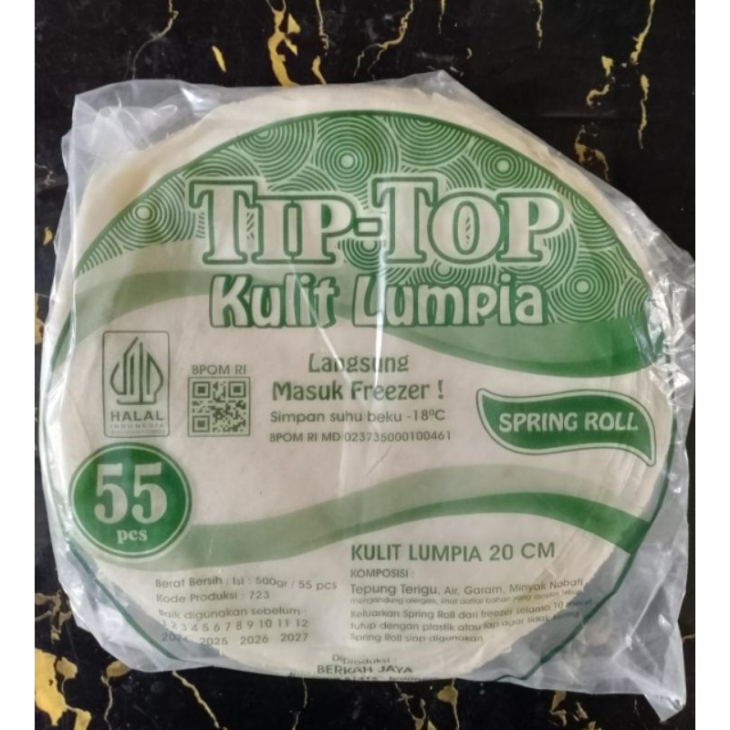 

kulit lumpia isi 52 lembar