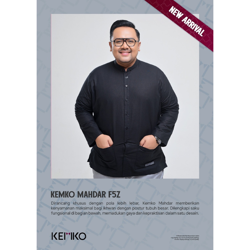 Rabbani - Kemko Mahdar F5Z ( Father Size / Jumbo ) / Kemeja Koko Rabbani Terbaru Original Murah
