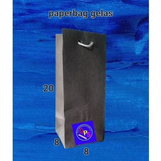

Paperbag Gelas Black (8.8.20) isi 12pcs