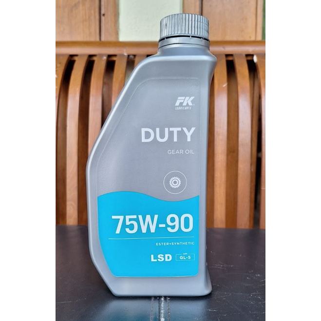 FK DUTY GEAR OIL GARDAN 75W90 75W-90 API GL-5 GL5 LSD 1 LITER