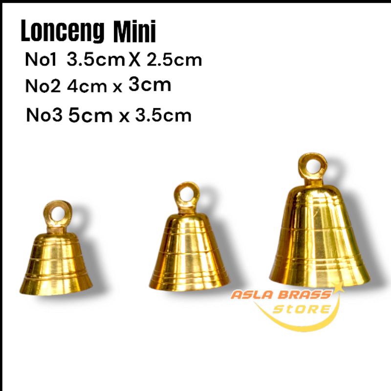 Bel Lonceng Kuningan Lonceng Mini Lonceng Pendaki Lonceng Unyil Lonceng Kecil