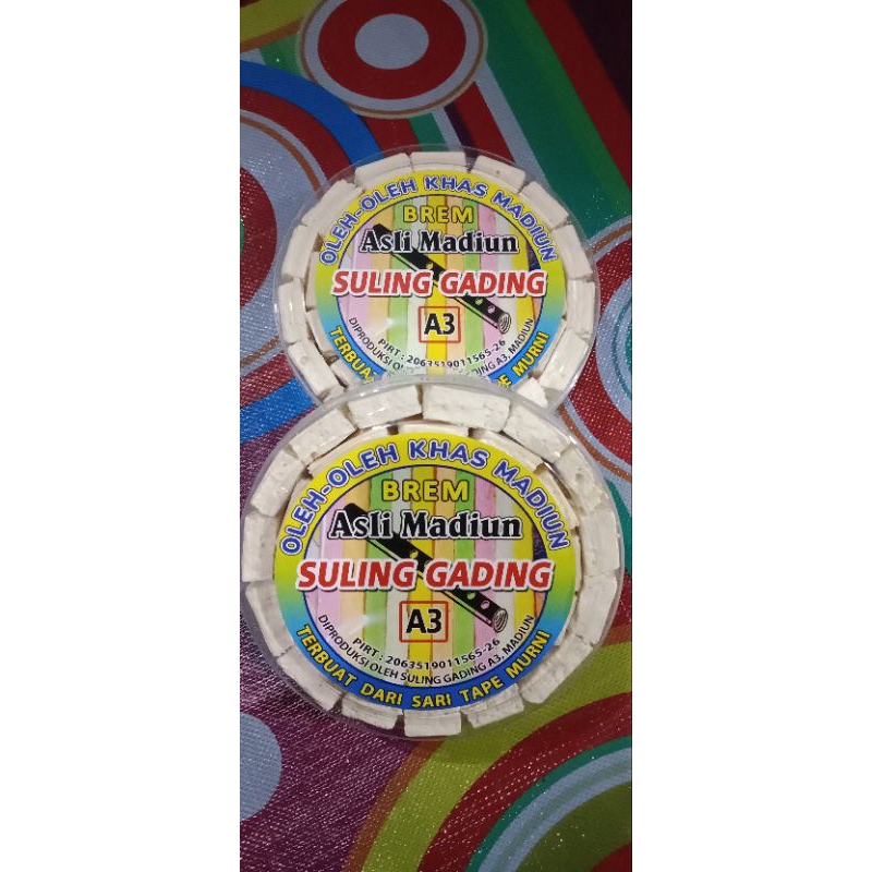 

Brem toples original 1/4 an