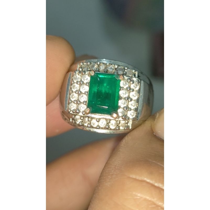 Cincin permata Topaz brazil
