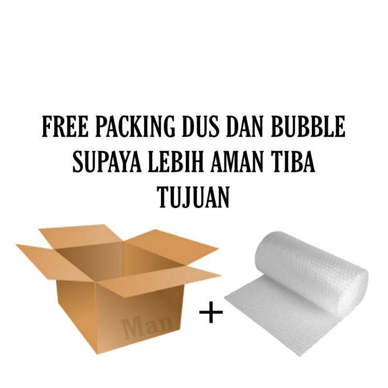 

Packing Tambahan Dus & Bubblle Wrapp