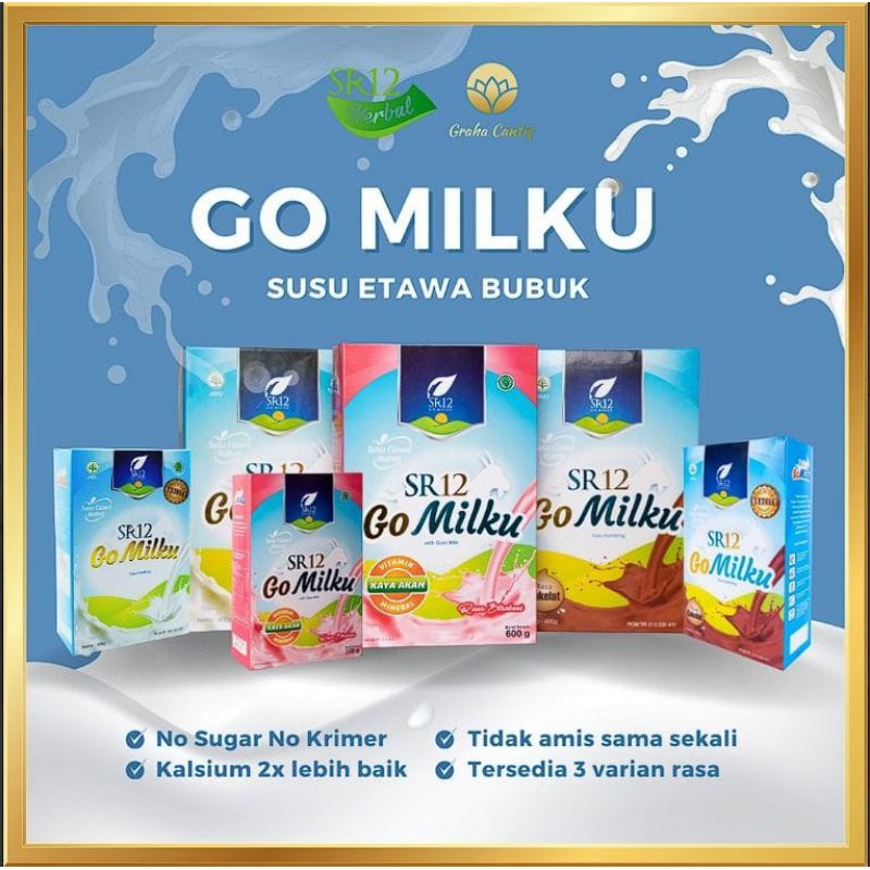

GO MILKU SR12 COKLAT STRAWBERRY ORIGINAL