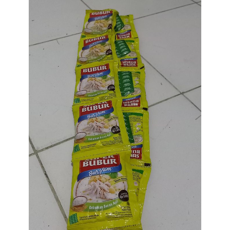 

Super bubur Buryam 1 Renceng