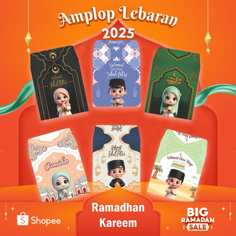 

AMPLOP LEBARAN AMPLOP ANGPAU MINI LUCU 2025 AMPLOP LEBARAN IDUL FITRI HARI RAYA