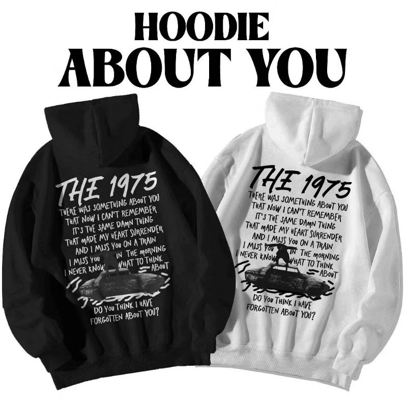 Hoodie -Ts Hoodie The 1975 About You Volume 1 Sablon Dtf Premium By Brezzy