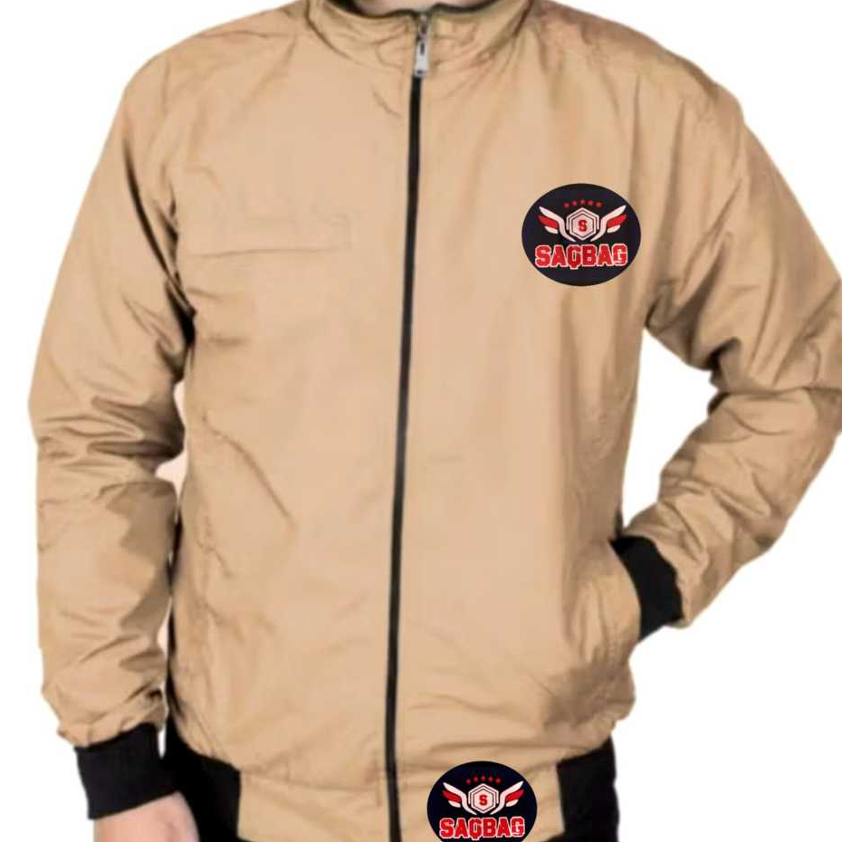 SGM JAKET BOMBER POLOS || JAKET BOMBER SGM ANTI AIR JAKET PRIA / JACKET COWOK SIMPEL NYAMAN