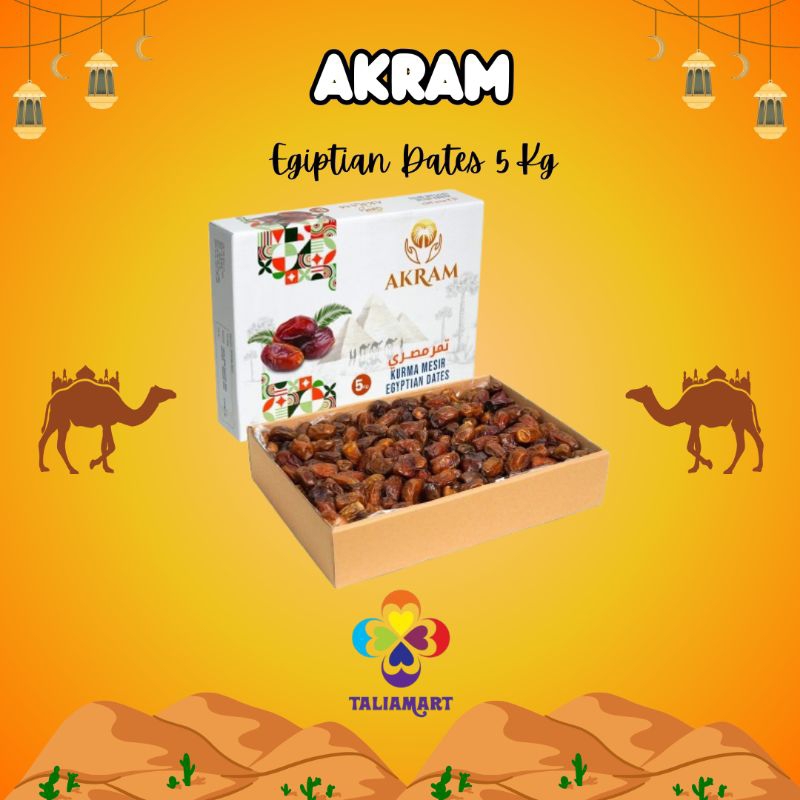 

KURMA MESIR AKRAM KEMASAN 5 KG