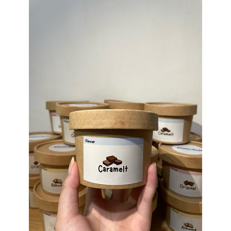 

Brownie Fudgy | Caramelt, Brownie with Topping Saos Karamel (10 Pcs bites)