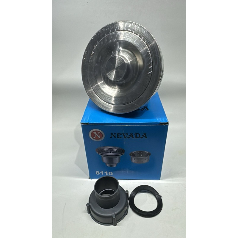 NEVADA Afur Saringan Wastafel Bak Cuci Piring Stainless Anti karat Avur Apur