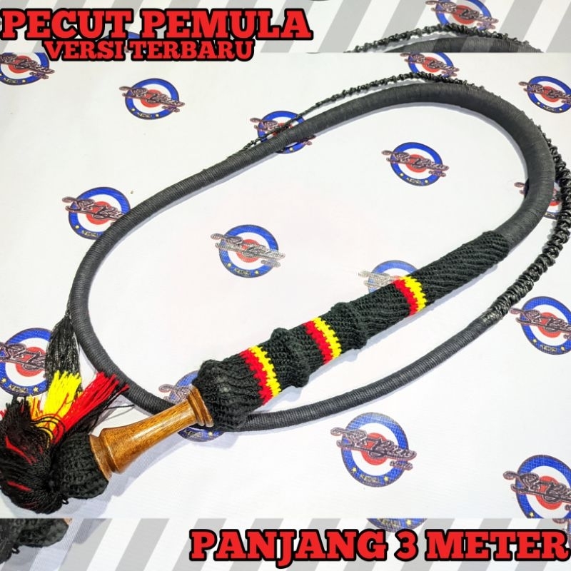 Sibien Cemeti - Pecut Pemula V2 (HITAM GARIS MERAH KUNING)
