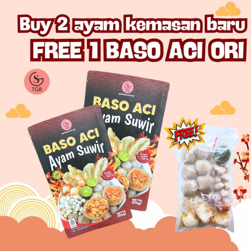 

SPECIAL BUY 2 BASO ACI AYAM KEMASAN BARU FREE 1 BOCI ORI Food Frozen Etawa Selai Pedas