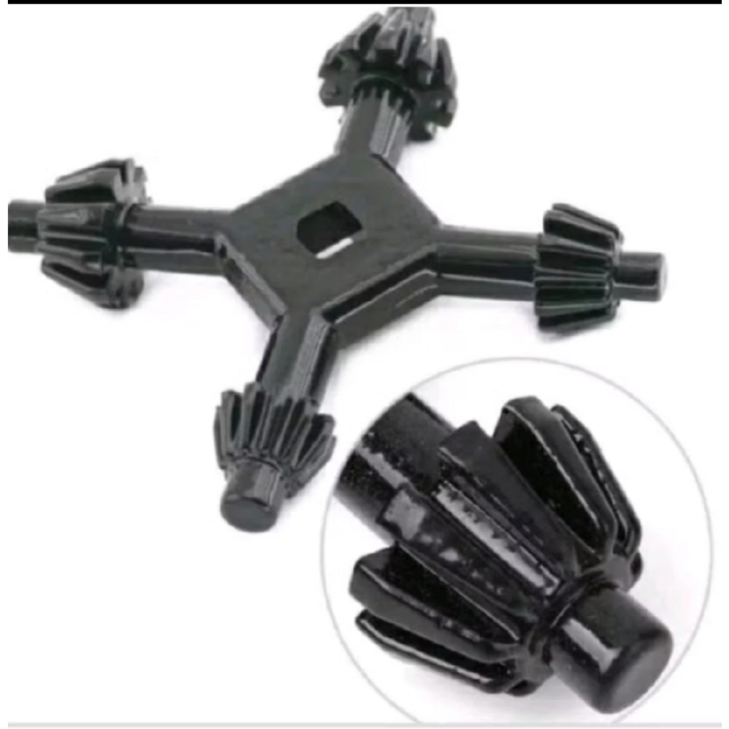 Black Kunci Bor 4 Sisi