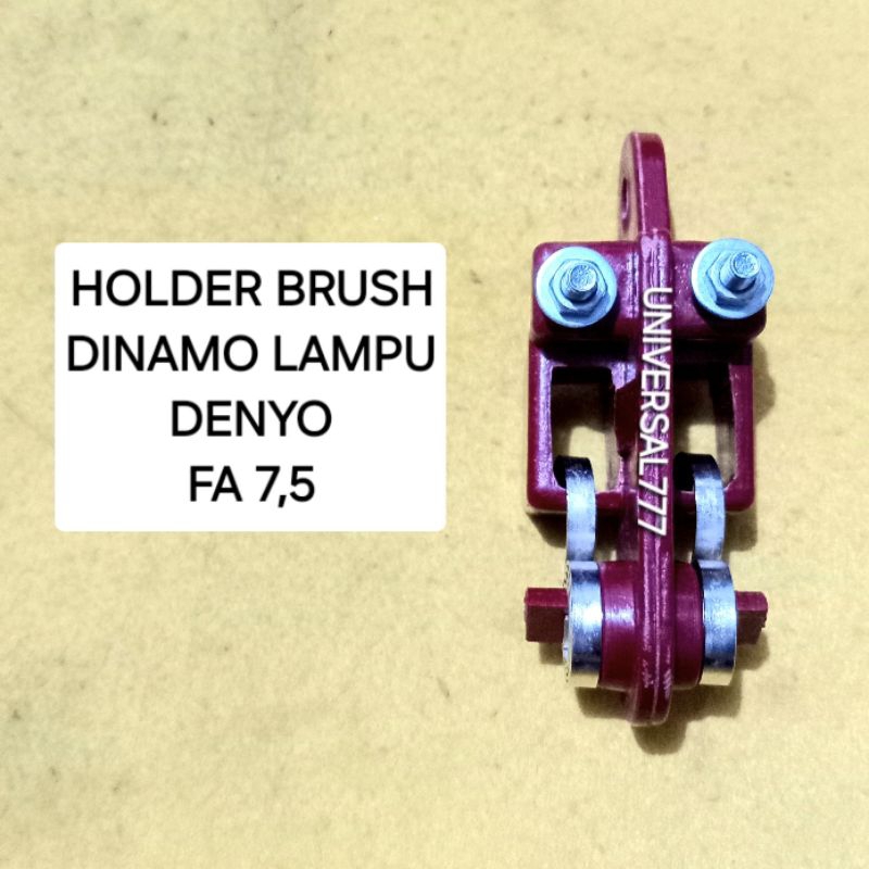 FA7,5 Rumah Kol Carbon Brush Denyo FA 7.5 Holder Arang Sepul Spul Dinamo 7,5 Lampu Generator