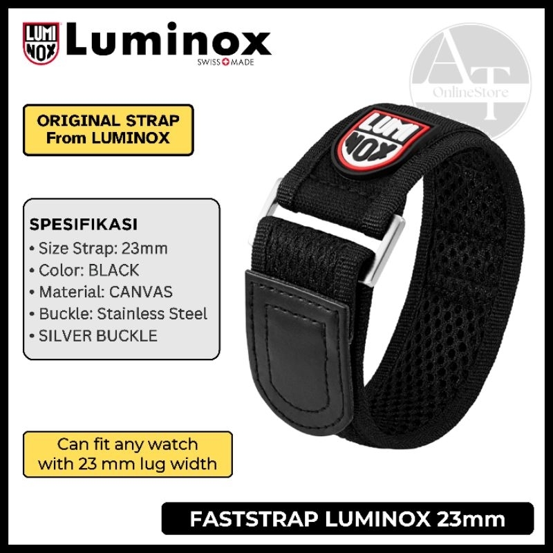 Tali Jam Velcro Strap Luminox 3950 3050 3080 8800 ORIGINAL