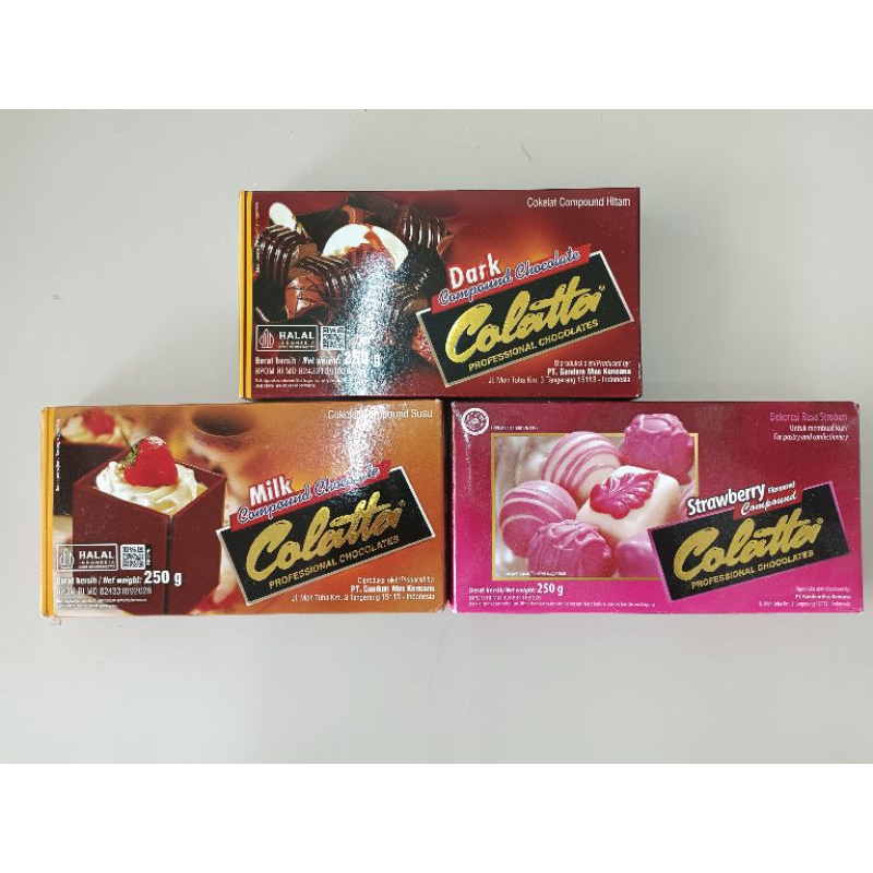 

COKELAT BATANG COMPOUND COLATTA 250GRAM