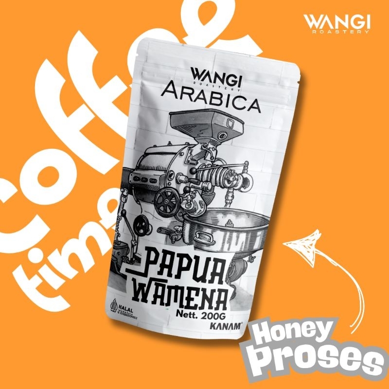 

ARABICA PAPUA WAMENA 200G by Wangi Jaya Makmur Roastery