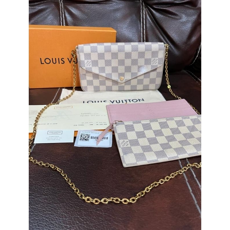 PRELOVED TAS LV FELICIE AUTHENTIC