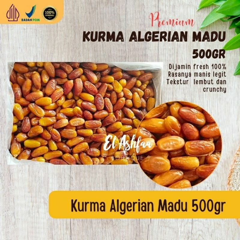 

Kurma Premium | Kurma Algerian Madu - El Ashfaa Boutique
