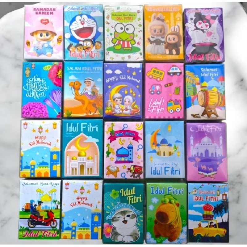 

Amplop Lebaran Uk Sedang 7x12 Bahan Glosy Tebal