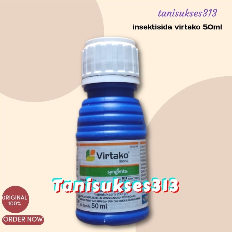 Insektisida virtako 50ml virtako mengendalikan hama pd tanaman virtako 50ml