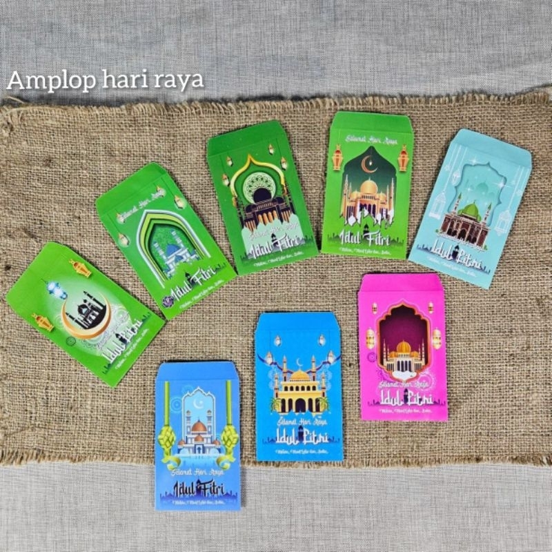 

Amplop lebaran Ampao lebaran motif Masjid seri P isi 10 lembar random gambar size medium