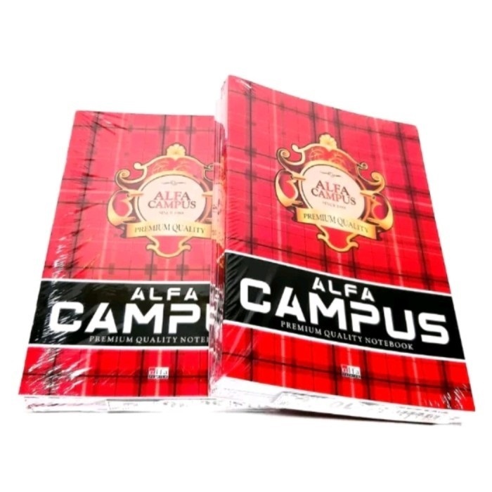 

Buku Tulis Campus Boxy 36 lbr (Isi 10 bk) Alfa Premium