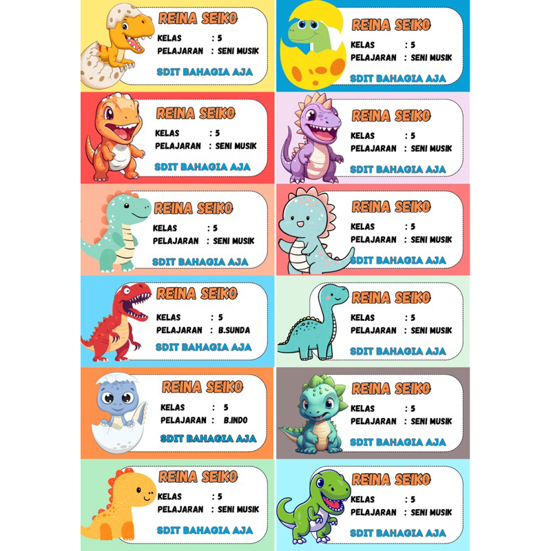 

STIKER MATA PELAJARAN FREE DESIGN SESUKAMU