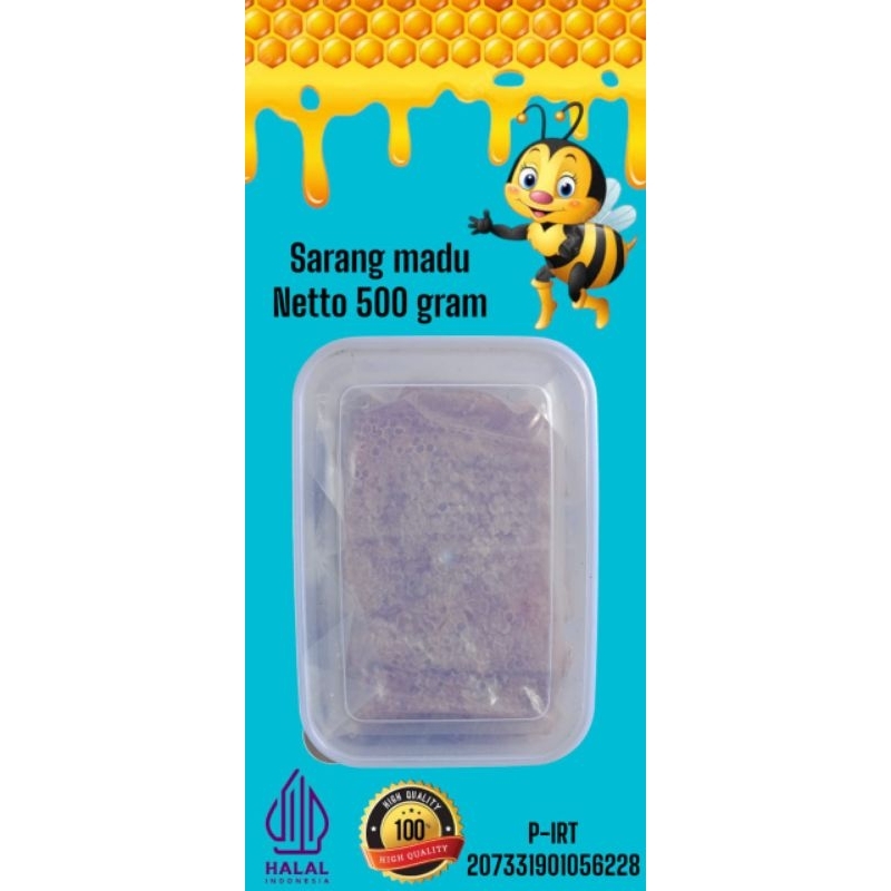 

SARANG MADU MURNI 500 GRAM STANDAR SNI