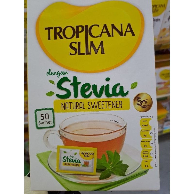 

tropicanaslim sweetener stevia 50 sch