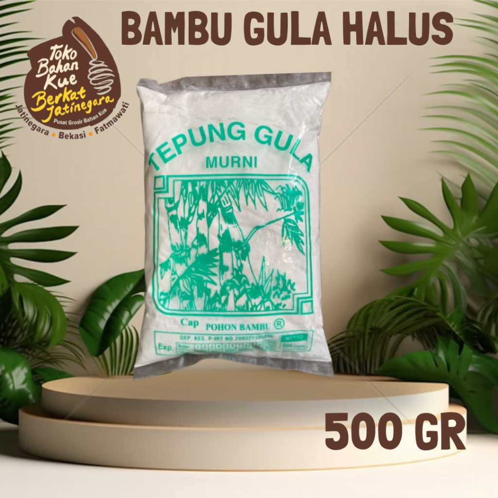 

GULA HALUS BAMBU 500 GR KARTONAN ( 20 PCS )